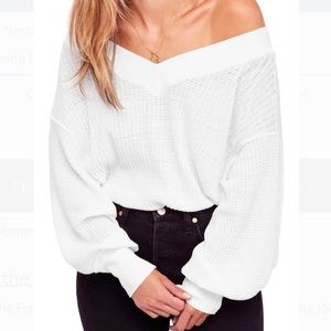 Free people sweatshirt